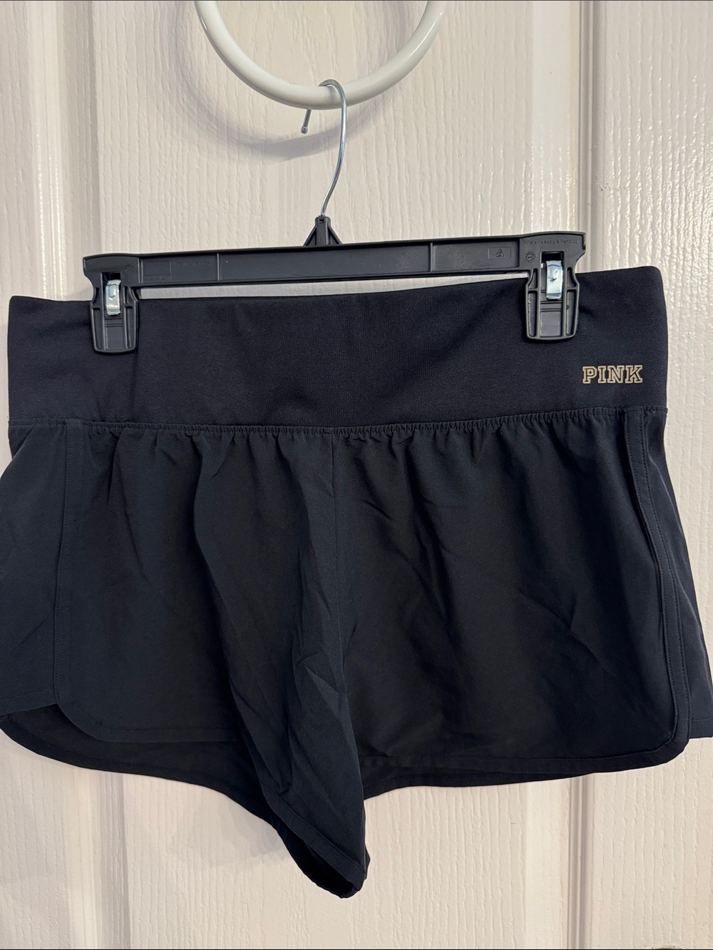 PINK Victoria's Secret Black Athletic Shorts